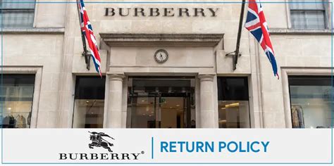 burberry exchange policy|Burberry gift card return.